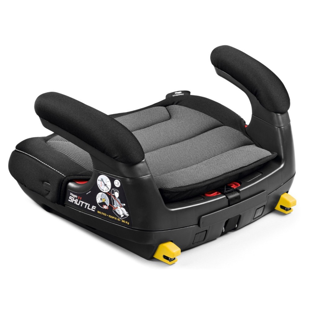 Бустер для детского автокресла Peg-Perego Viaggio 2-3 Shuttle Crystal Black