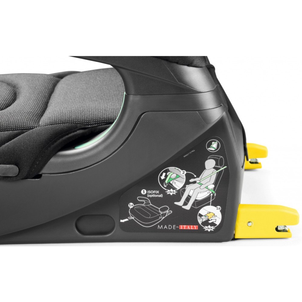 Бустер детский Peg Perego Viaggio Shuttle Crystal Black i-Size New