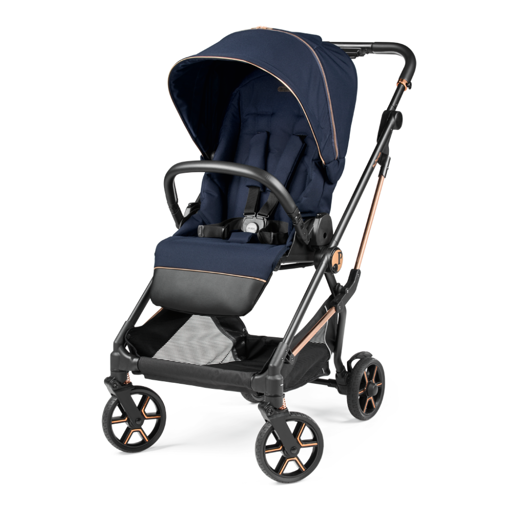 Детская коляска 3 в 1 Peg Perego Vivace Lounge Blue Shine
