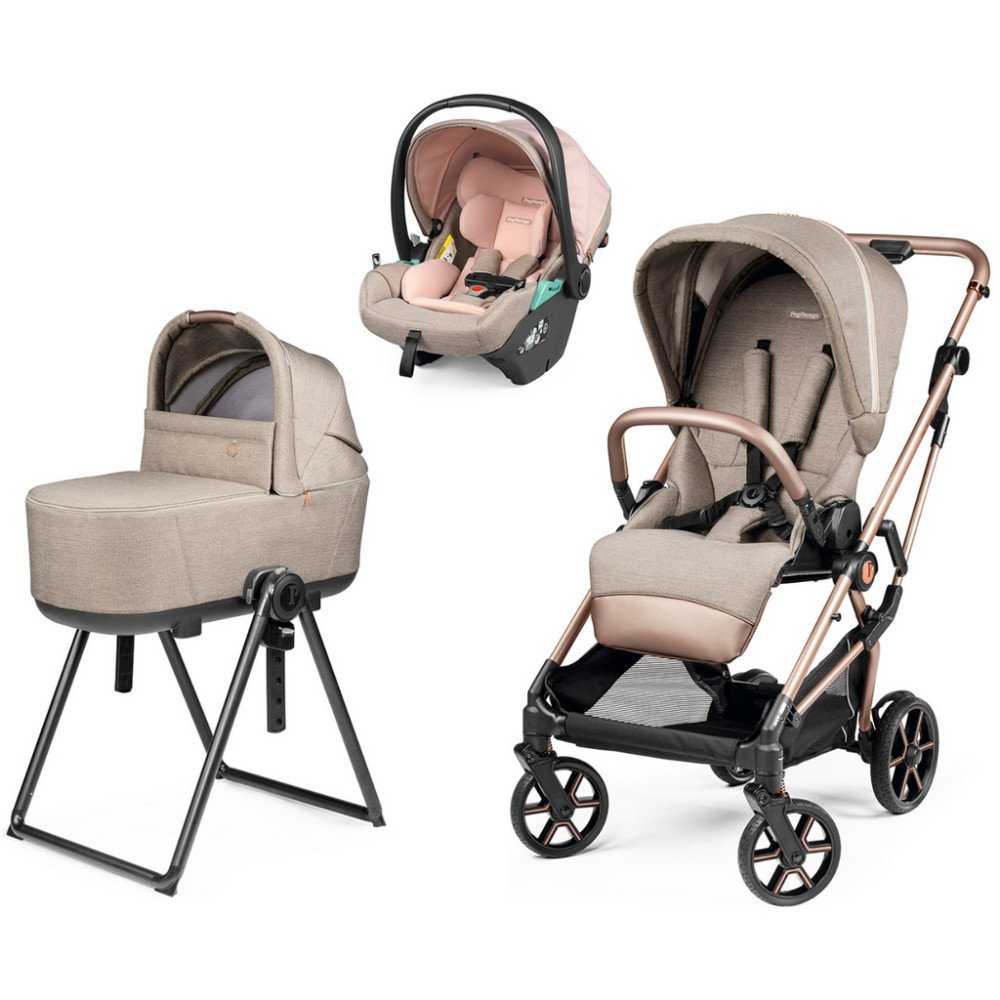 Коляска 3 в 1 Peg Perego Vivace Lounge Mon Amour