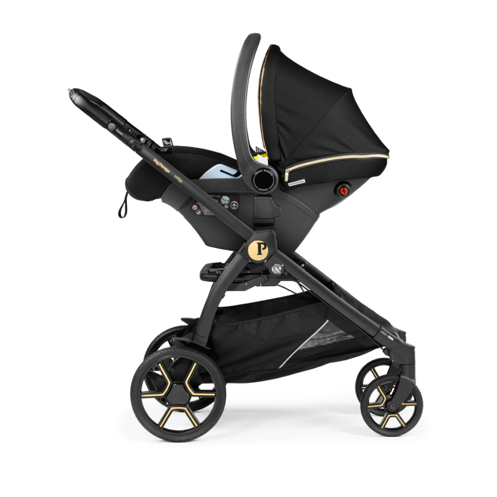 Коляска 3 в 1 Ypsi Lounge Modular Graphic Gold