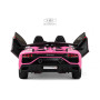 Детский электромобиль Lamborghini Aventador SVJ (A111MP) розовый