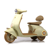 Электроскутер K777PX-A бежевый для детей