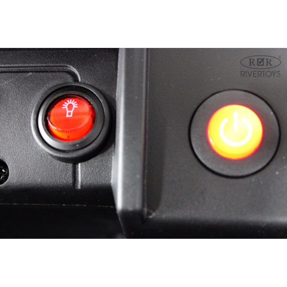 Детский электромобиль багги P777BP синий глянец (RiverToys)