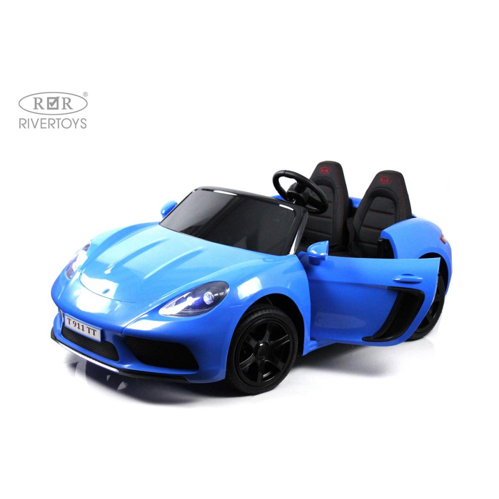 Детский электромобиль T911TT синий Porshe Cayman