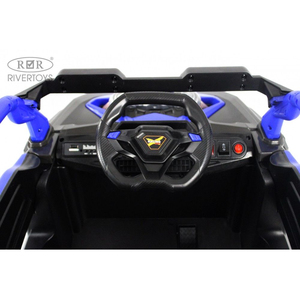 Детский электромобиль K707AM-A синий