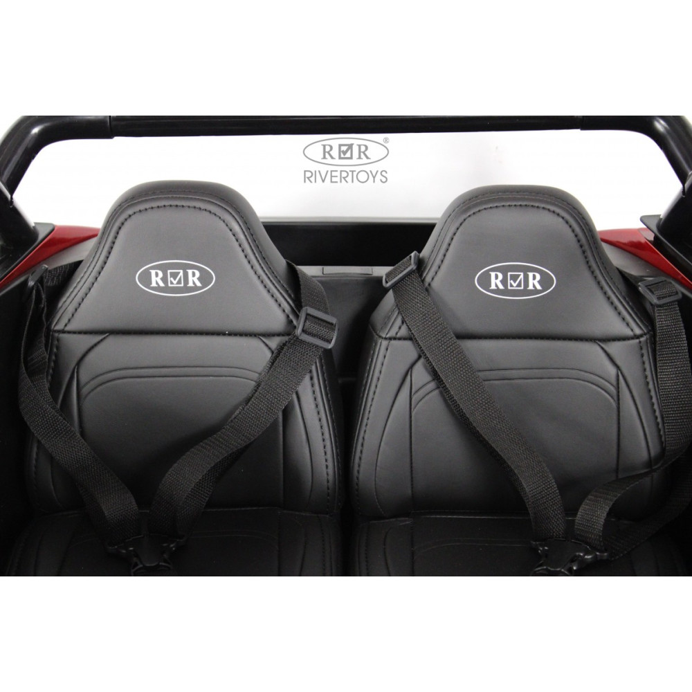 Детский багги P777BP красный глянец