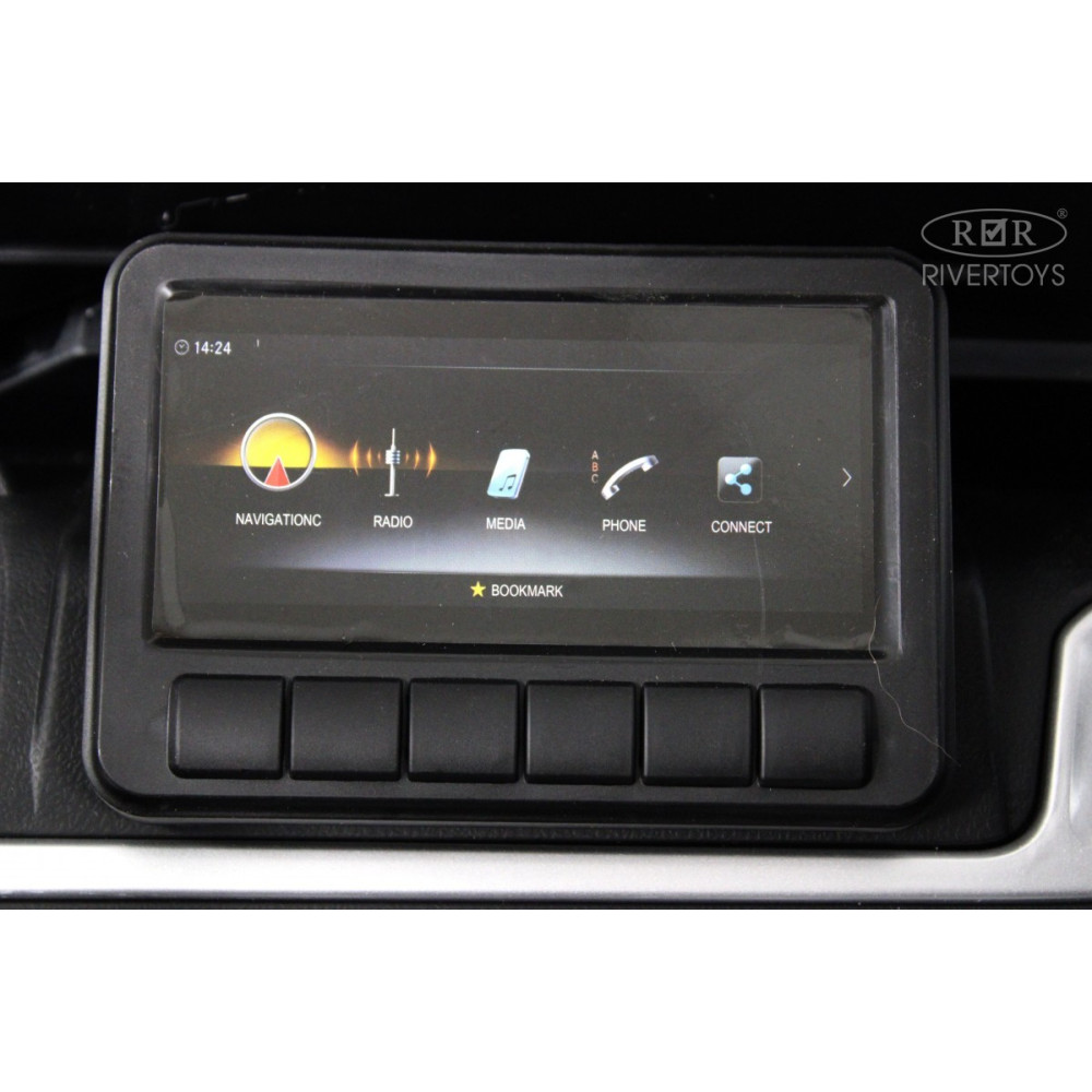 Электромобиль Mercedes Benz G63 Y777YY зеленый матовый