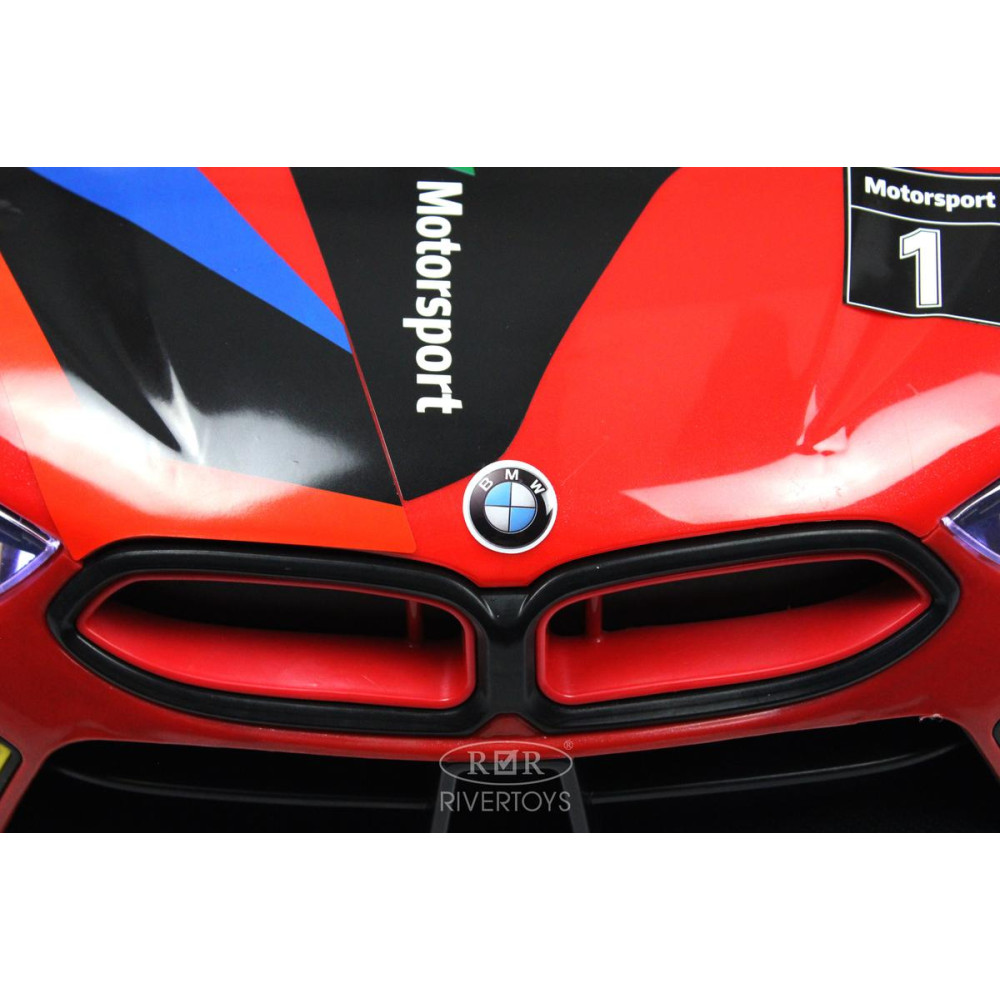 Детская машина BMW F444FF красная с пультом