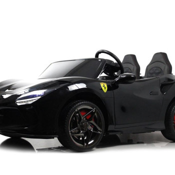Детский электромобиль Ferrari F111FF черный глянец