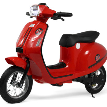 Детский скутер Vespa A111AA красный