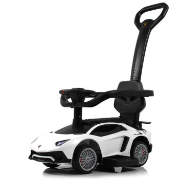 Детский толокар Lamborghini M555MM-M белый