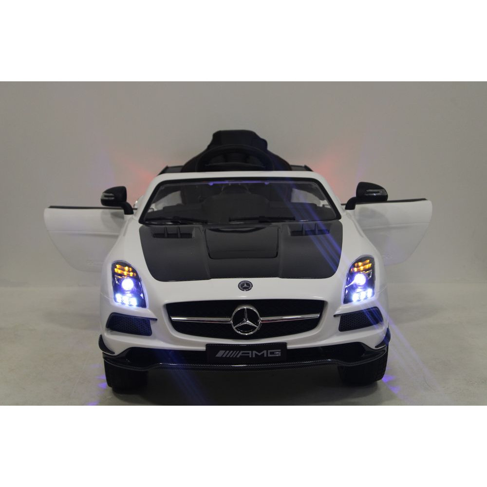 Детский электромобиль А333АА белый VIP-CARBON