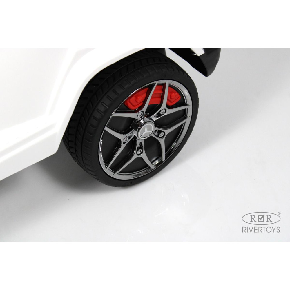 Детский толокар Mercedes-Benz G63 (Z001ZZ-D) белый бриллиант