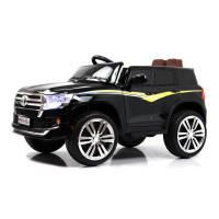 Детский электромобиль Toyota Land Cruiser М555БХ черный глянец