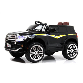 Детский электромобиль Toyota Land Cruiser М555БХ черный глянец