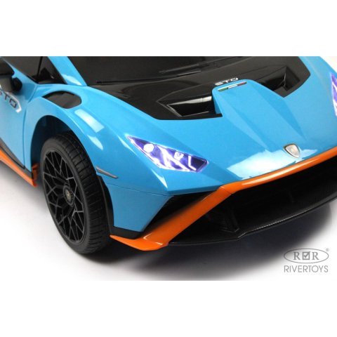 Детский Lamborghini Huracán STO (E888EE) синий