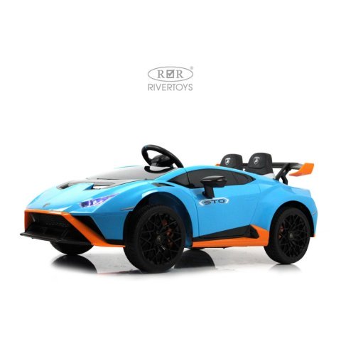 Детский Lamborghini Huracán STO (E888EE) синий