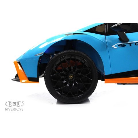 Детский Lamborghini Huracán STO (E888EE) синий
