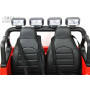 Детский электромобиль Jeep Wrangler T444TT 4WD красный