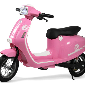 Детский электроскутер Vespa A111AA розовый