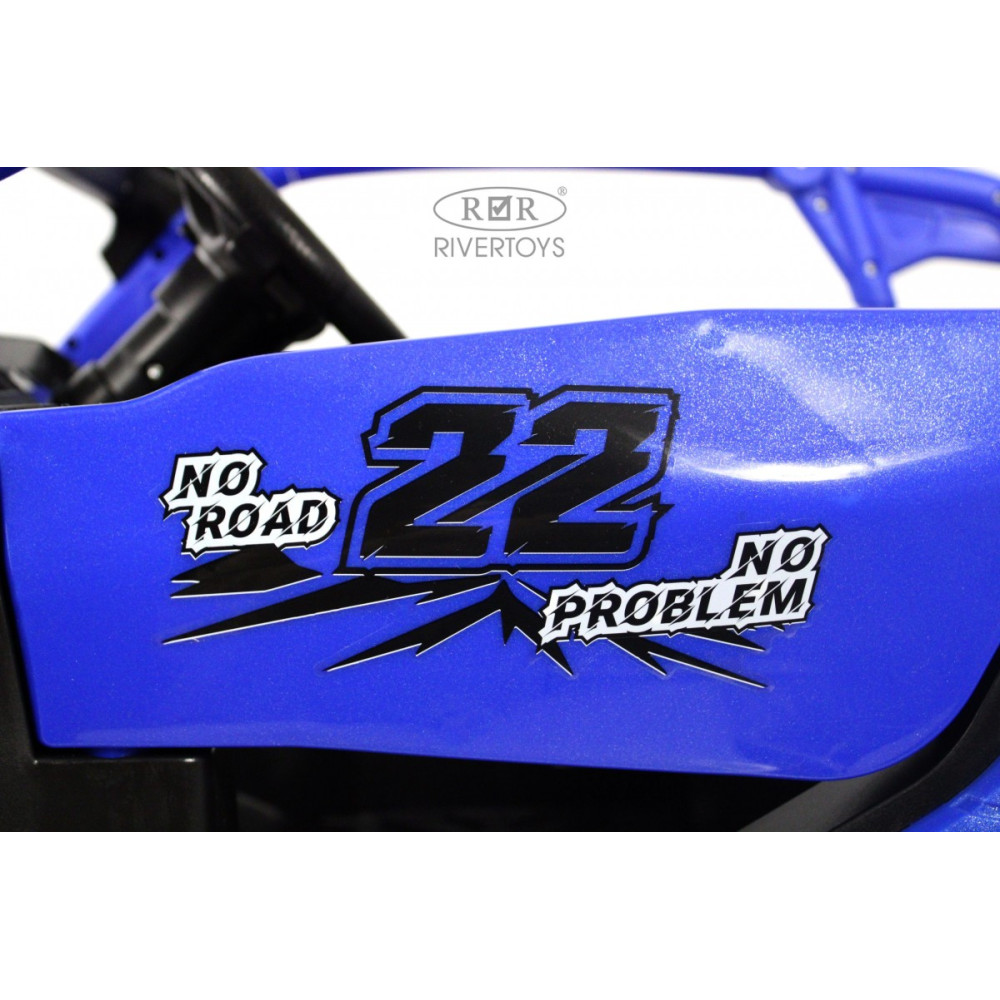 Детский электромобиль K707AM-A синий