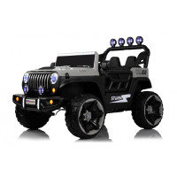 Детский электромобиль М555БХ NEW серый (RiverToys)