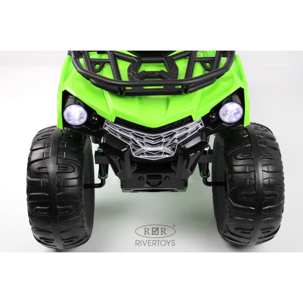 Детский электроквадроцикл JS009 зеленый
