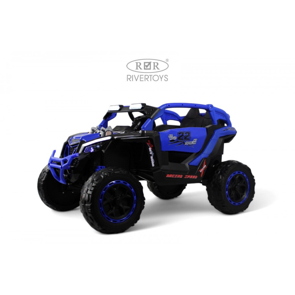 Детский электромобиль K707AM-A синий