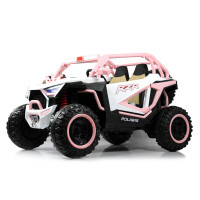 Полноприводный электромобиль багги E001EE розовый
