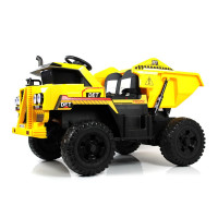 Детский электромобиль самосвал K111AM жёлтый