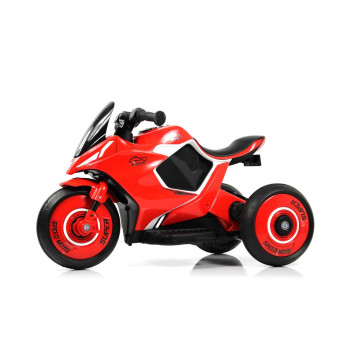 Детский трицикл G004GG красный с электроприводом