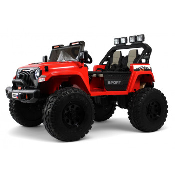 Детский внедорожник Jeep A222AA красный