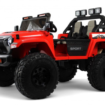 Детский внедорожник Jeep A222AA красный