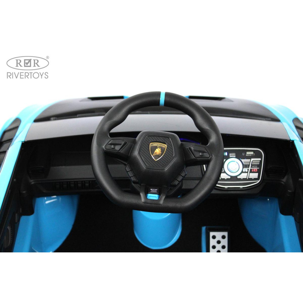 Детский Lamborghini Huracán STO (E888EE) синий