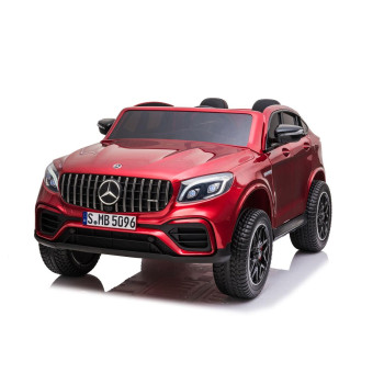 Детский электромобиль Mercedes-Benz GLC63 S 4WD (H111HH) вишневый глянец