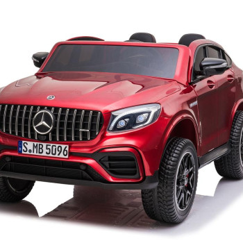 Детский электромобиль Mercedes-Benz GLC63 S 4WD (H111HH) вишневый глянец