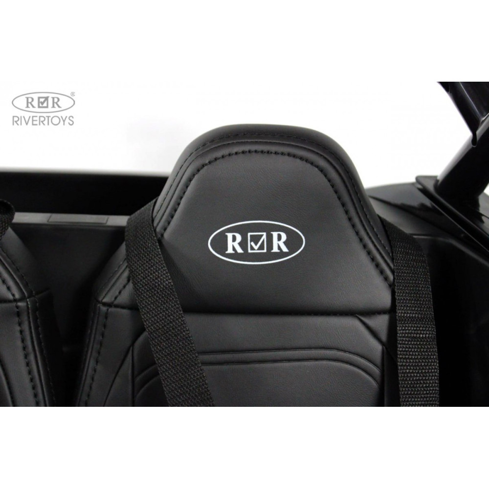Детский электромобиль багги P777BP синий глянец (RiverToys)