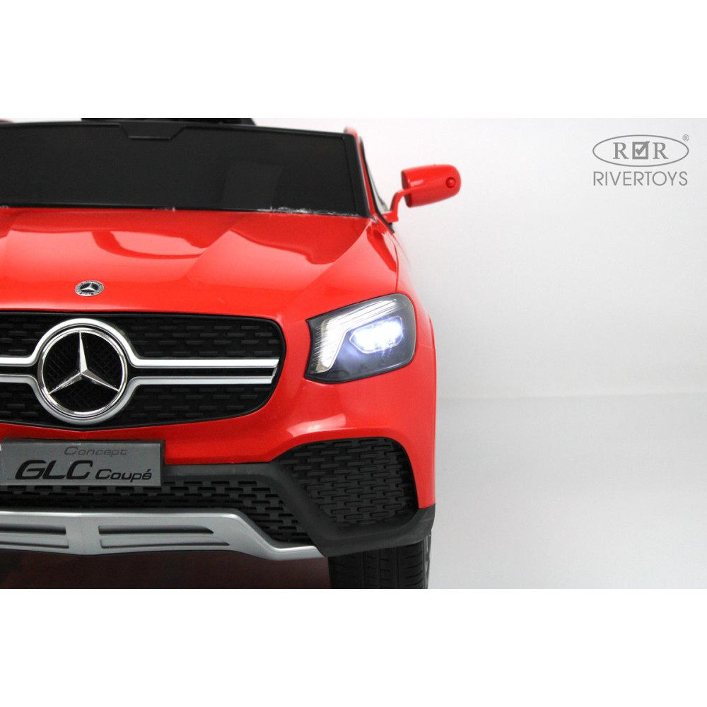 Детский электромобиль Mercedes-Benz GLC (K777KK) красный