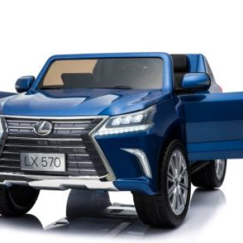 Детский полноприводный Lexus LX570 (Y555YY) синий глянец