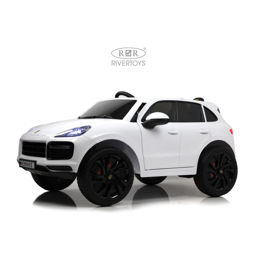 Электромобиль Porsche Cayenne E999EE белый