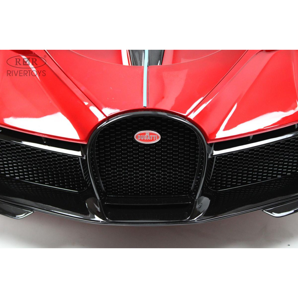 Детская машина Bugatti Divo (HL338) вишневый глянец