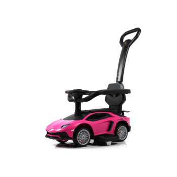 Детский толокар Lamborghini M555MM-H розовый
