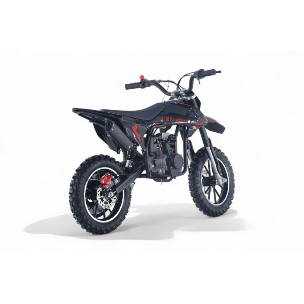 Бензиновый мотоцикл ROBY красный, детский, скорость до 20 км/ч