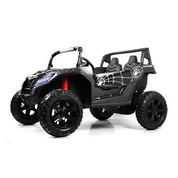 Мощный детский электромобиль Buggy M222MM черный Spider