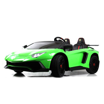 Детский электромобиль Lamborghini Aventador SV (M777MM) зеленый