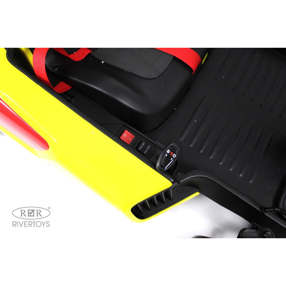 Детский электромобиль дрифт-карт H008HH желтый