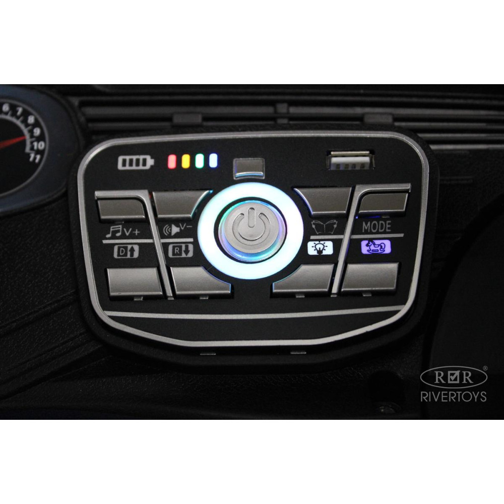 Детская машина Audi X008XX черный глянец