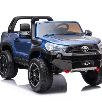 Детский электромобиль Toyota Hilux (DK-HL850) синий глянец