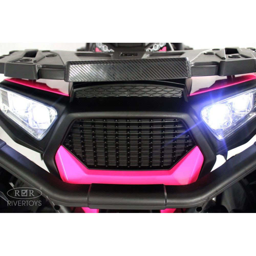 Детский квадроцикл K001AM розовый